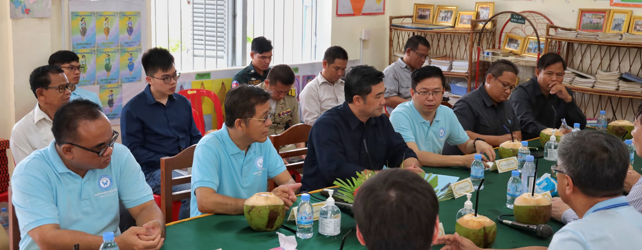 Meeting with Chinese delegates